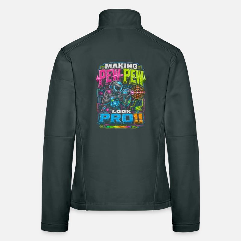 Laser Tag Women's Softshell Jacket