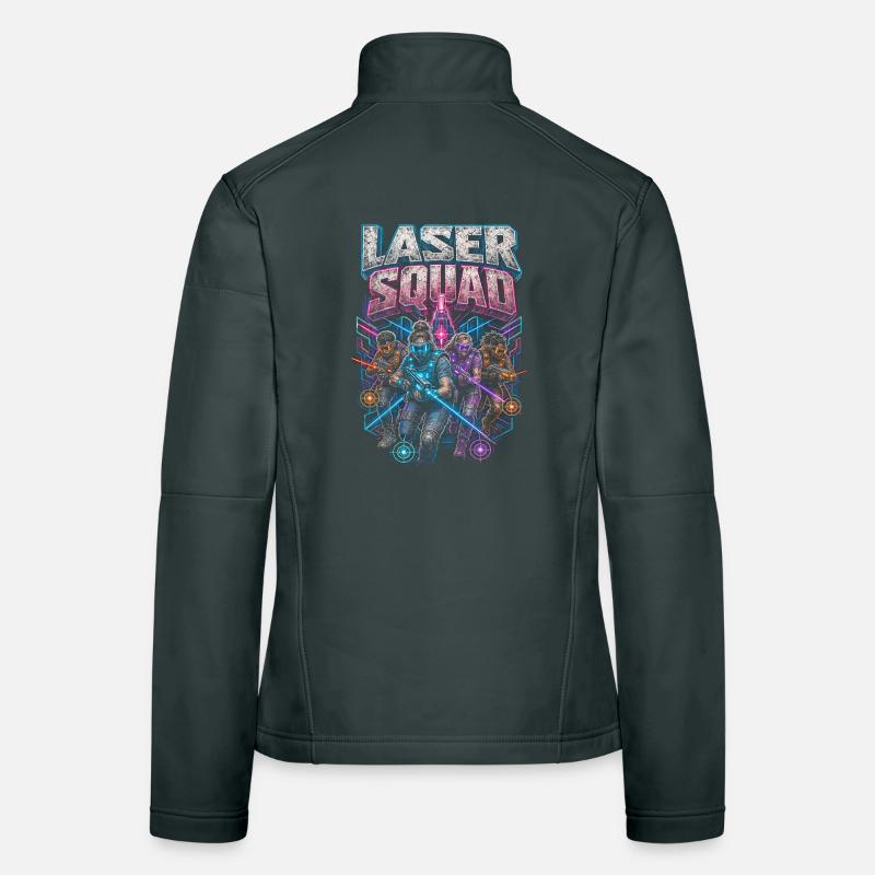 Laser Tag Squad Women's Softshell Jacket
