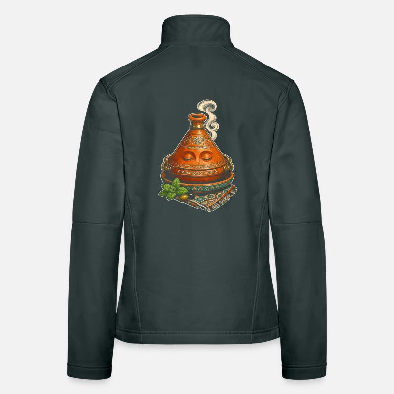 Moroccan Moroccan Moroccan Women's Softshell Jacket