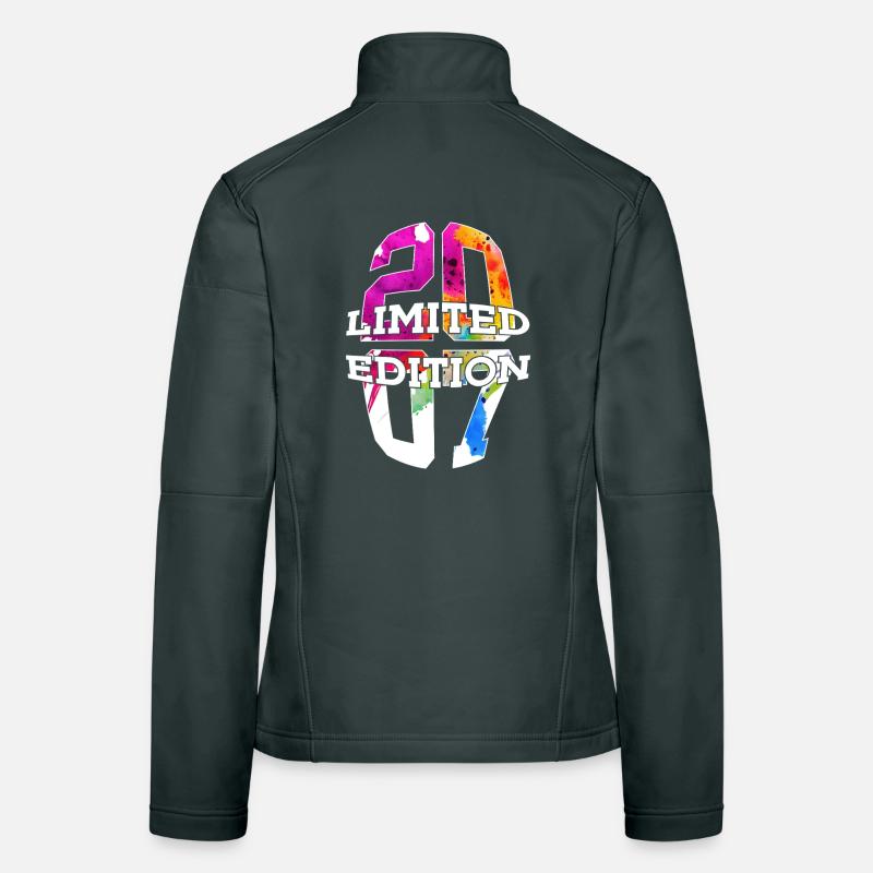 ÉDITION LIMITÉE 2007 19 ANS 19E ANNIVERSAIRE Veste en tissu softshell Femme