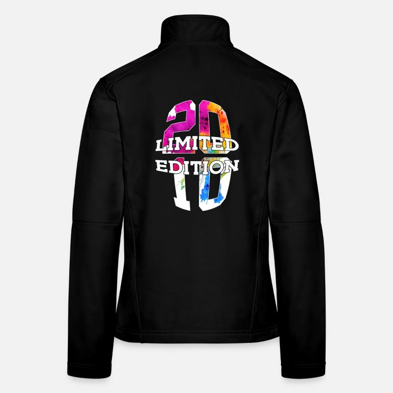 ÉDITION LIMITÉE 2010 16 ANS 16E ANNIVERSAIRE Veste en tissu softshell Femme