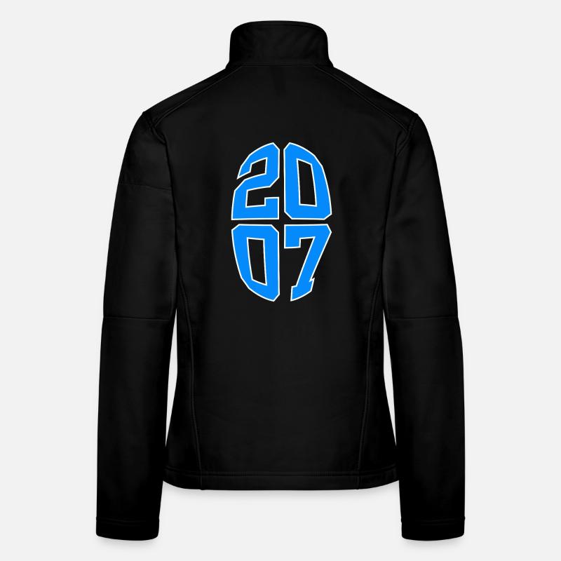 19 ANS 2007 19E ANNIVERSAIRE Veste en tissu softshell Femme