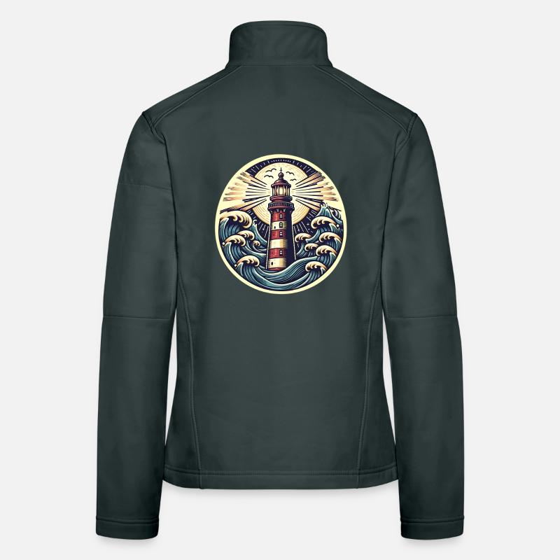 Leuchtturm Frauen Softshelljacke