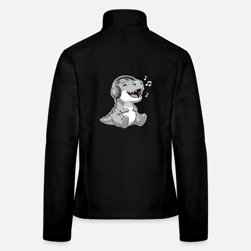 T Rex Music Veste en tissu softshell Femme