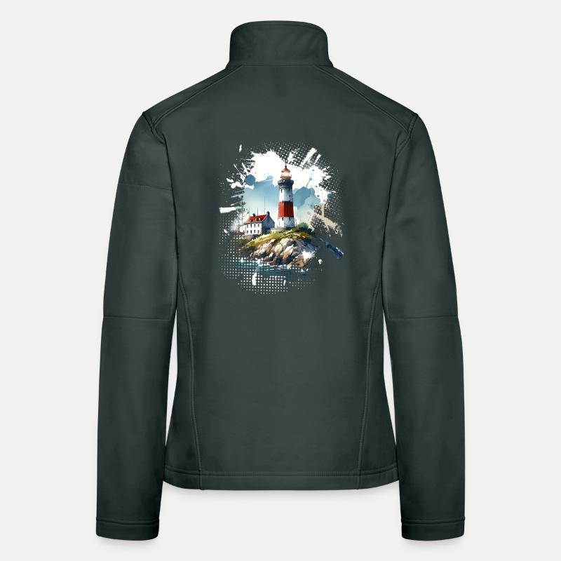 Leuchtturm Frauen Softshelljacke