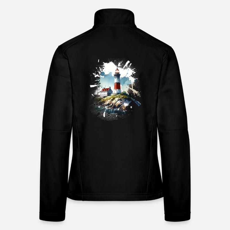 Leuchtturm Frauen Softshelljacke