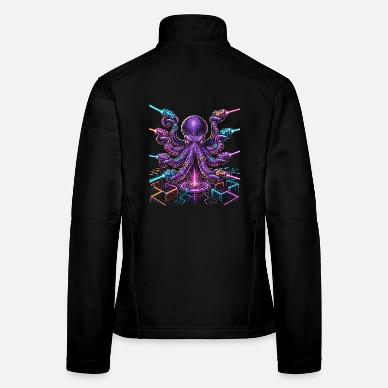 Laser Tag OKtopus Women's Softshell Jacket