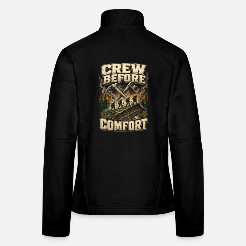 Fire Brigade Fire Brigade Groups Crew Before Comfort Women's Softshell Jacket