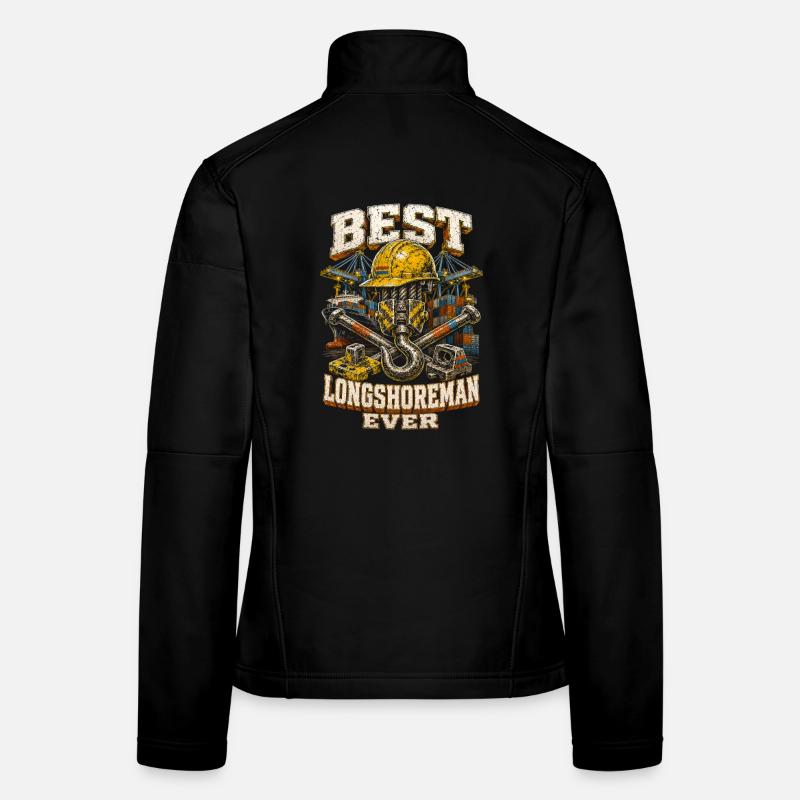 Docker Meilleur Docker de Tous les Temps Veste en tissu softshell Femme