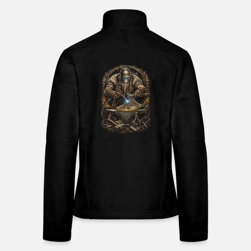Welder Welding Specialist Viking Women's Softshell Jacket