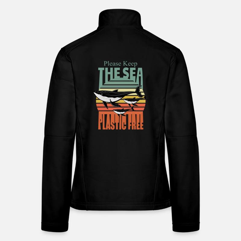 Umweltschutz, Tierschutz Frauen Softshelljacke