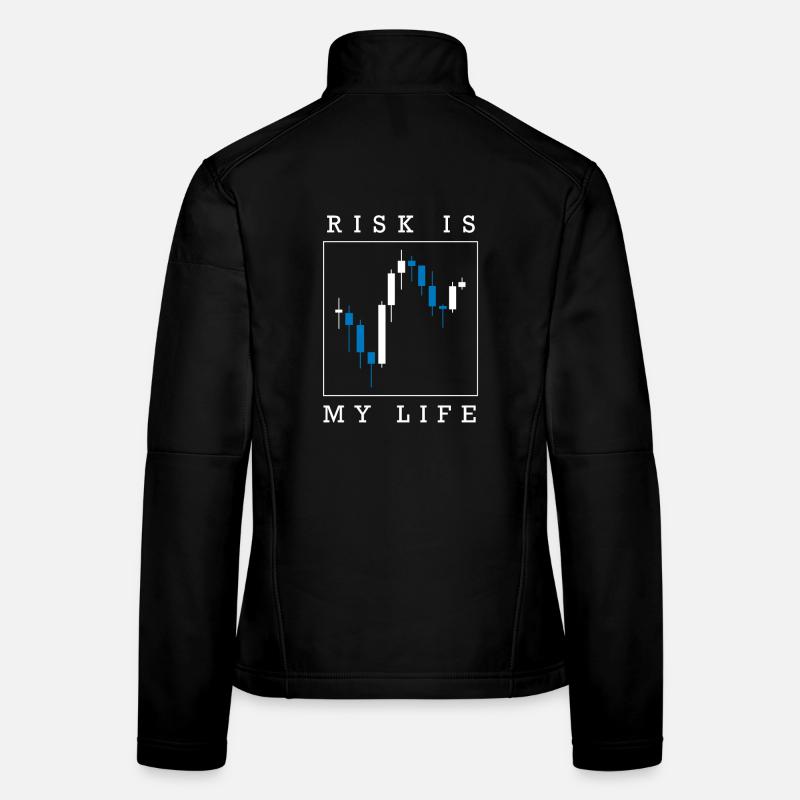 Daytrader Stock Forex Trading - Frauen Softshelljacke - Schwarz