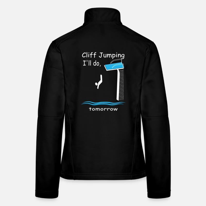 Cliff divers Women's Softshell Jacket