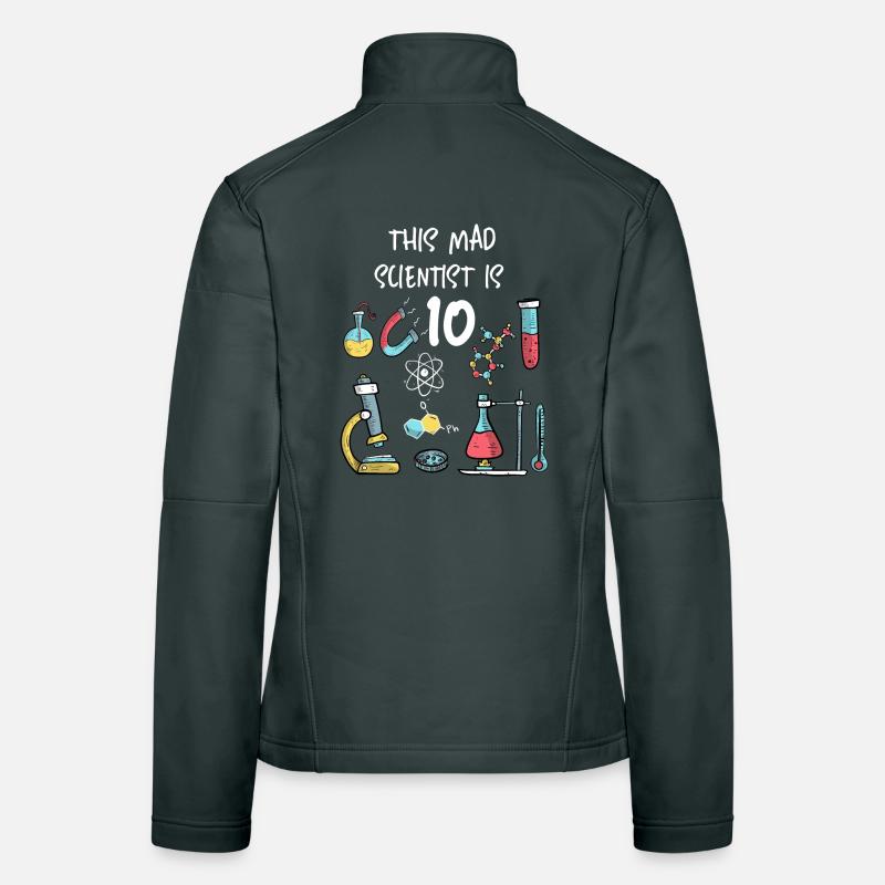 This Mad Scientist Is 10 Women's Softshell Jacket