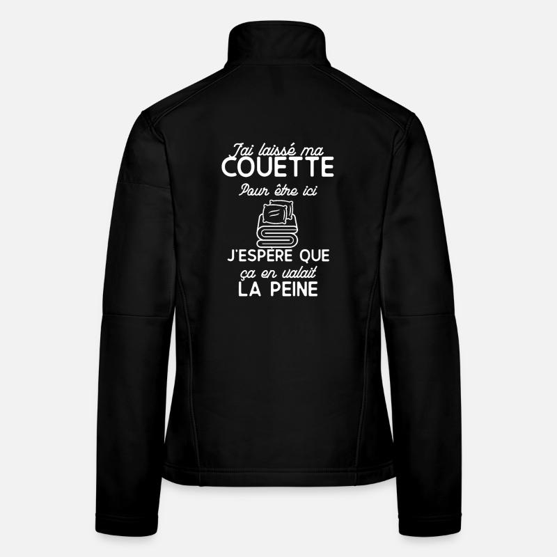 Couette Attaque le Matin Veste en tissu softshell Femme