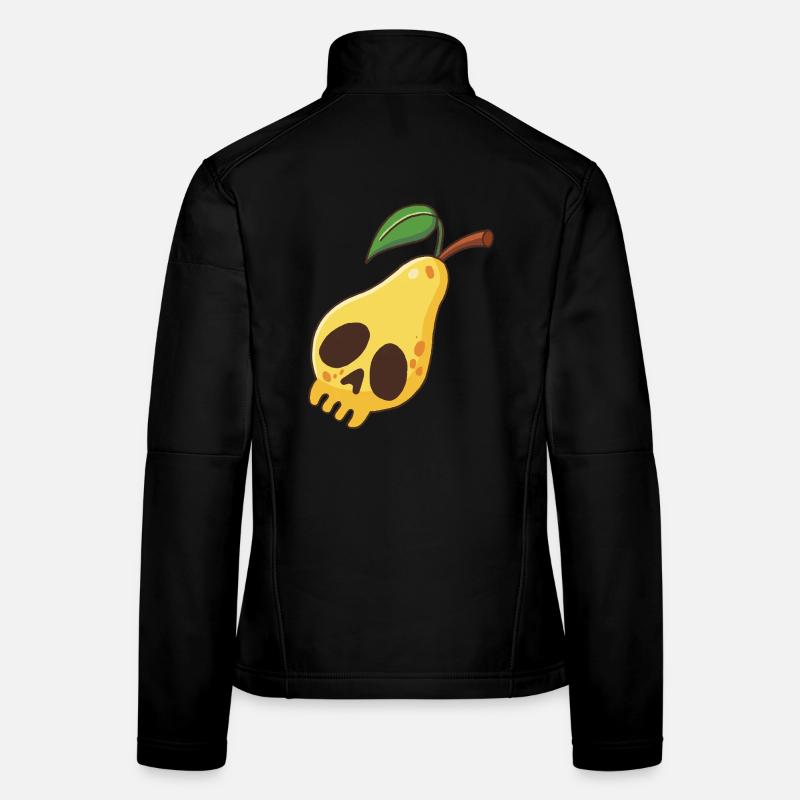 Pear Skull Women's Softshell Jacket