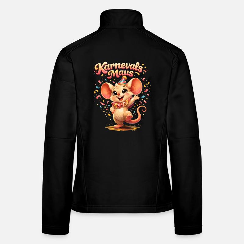 Karnevalsmaus Kostüm – Karneval Outfit Köln Frauen Softshelljacke