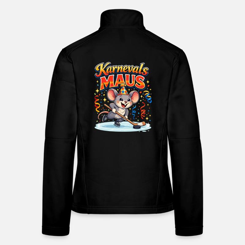 karneval maus kostüm Eishockey  Women's Softshell Jacket