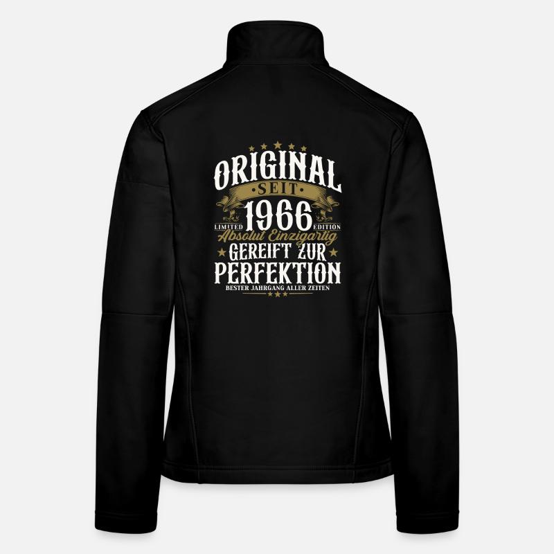Cadeau d’anniversaire original de 1966 Veste en tissu softshell Femme
