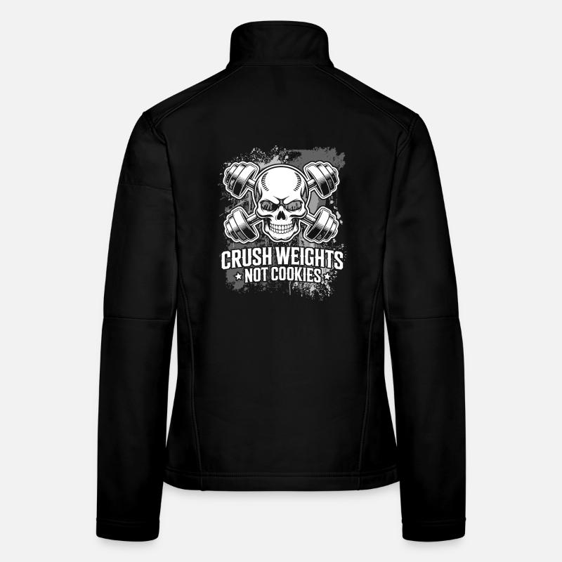 Crush Weights Gym No Sugar Women's Softshell Jacket