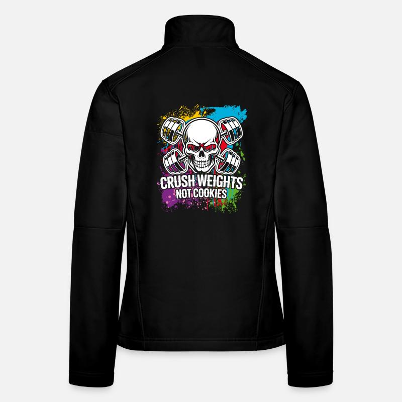 Crush Weights Gym Women's Softshell Jacket