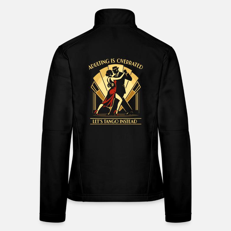 Tango Argentino Standardtanz Geschenk Frauen Softshelljacke