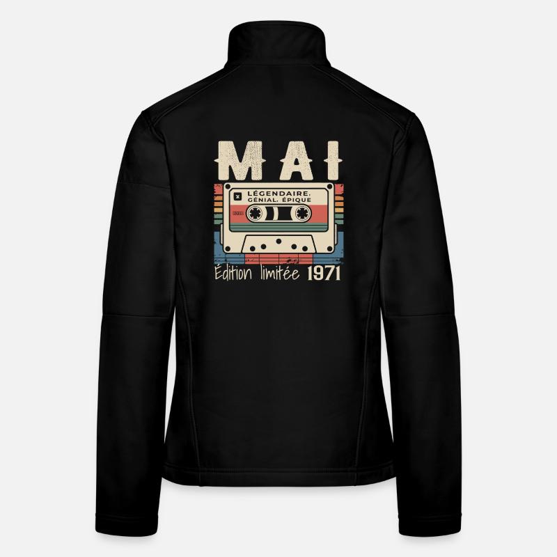 Mai 1983 Veste en tissu softshell Femme