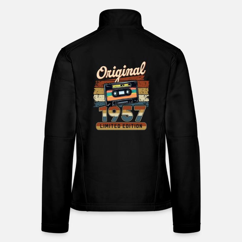 69. Geburtstag 69 Jahre Original 1957 Kassette Frauen Softshelljacke