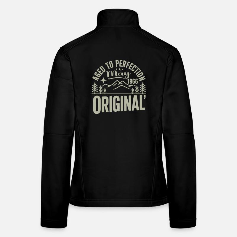 Mai 1966 – Legende der Gipfel und Berge Frauen Softshelljacke