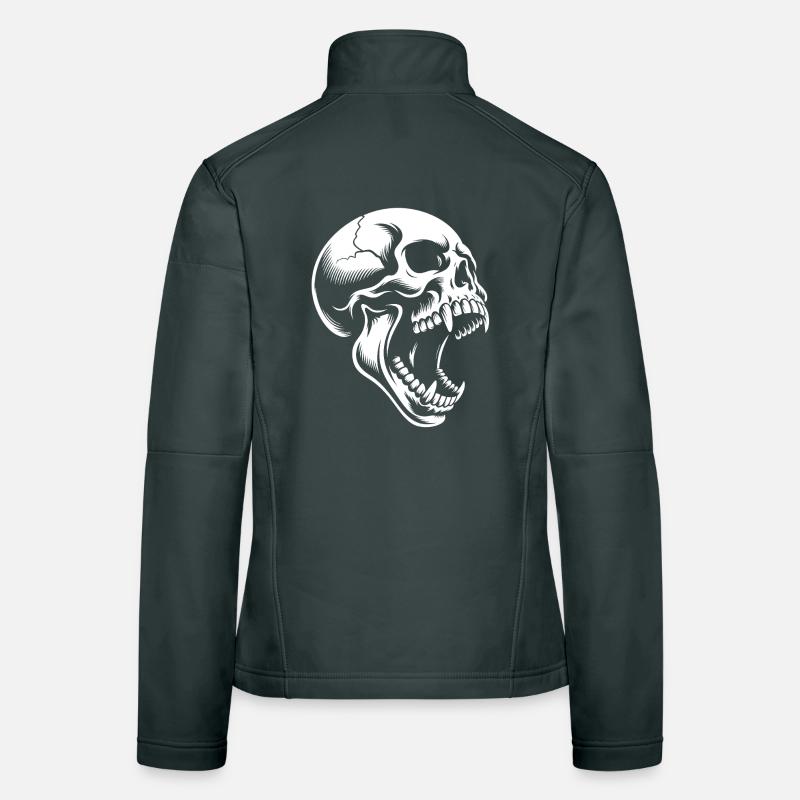 Screaming Skull Women's Softshell Jacket