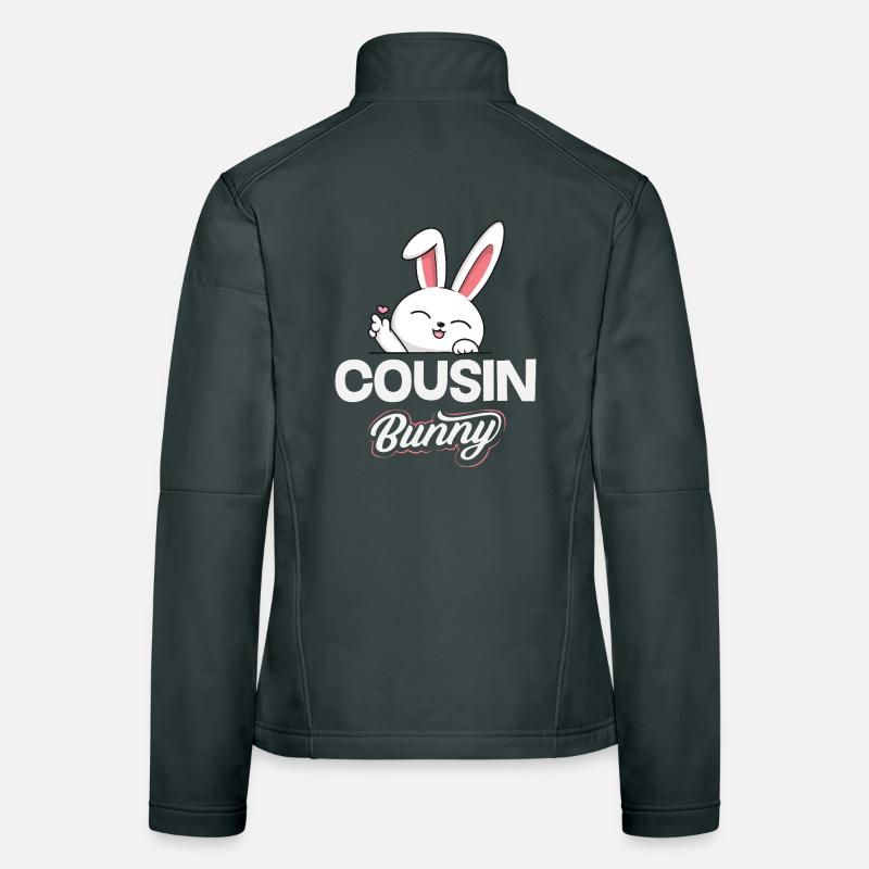 Frohe Ostern Süßer Osterhase Eiersuche Ostereier Frauen Softshelljacke