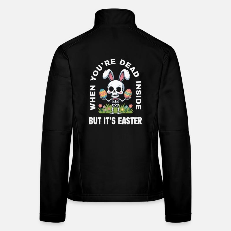 Happy Easter Sweet Easter Bunny Egg Hunt Easter Eggs Women's Softshell Jacket