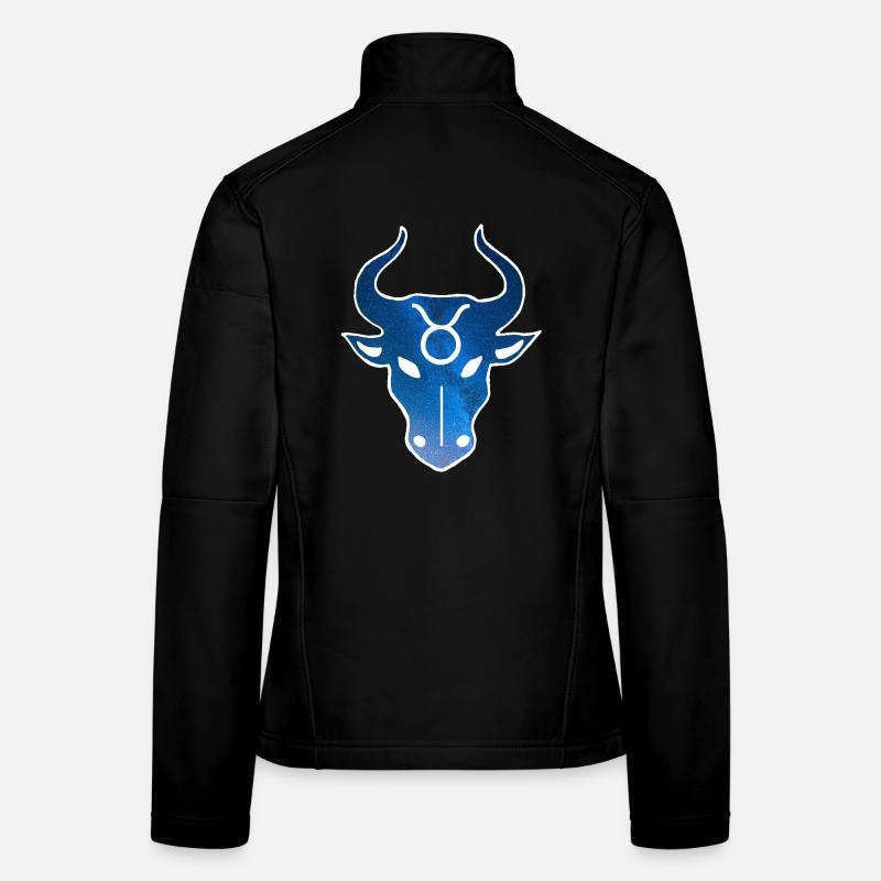 Stier und das Universum Frauen Softshelljacke