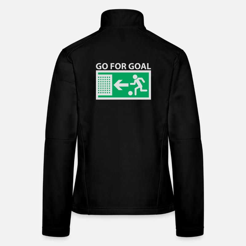 Go for Goal Frauen Softshelljacke