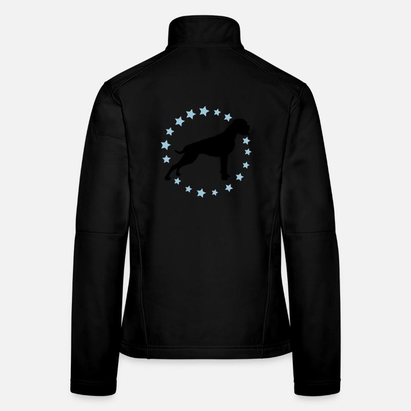 Couleur Boxer Zodiac 2 - Veste en tissu softshell Femme - noir