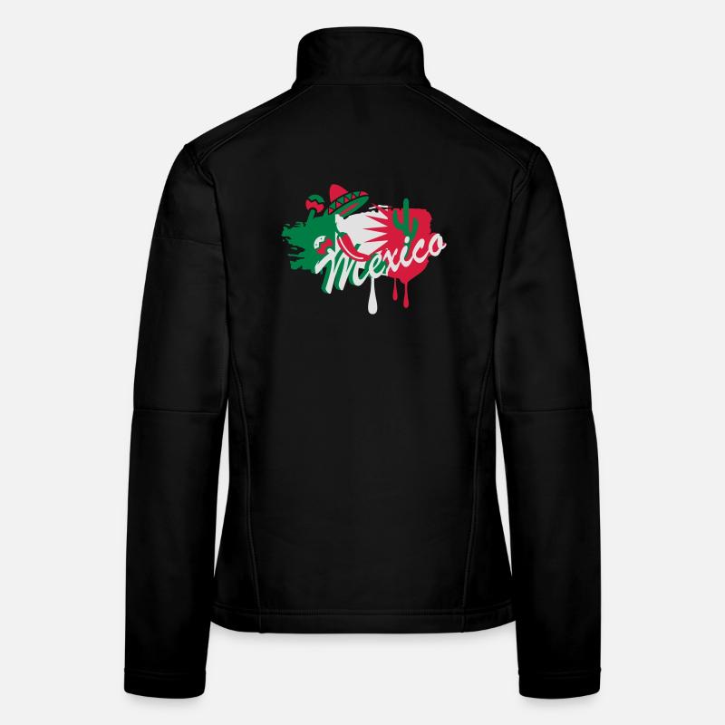 A Mexican Graffiti Women's Softshell Jacket