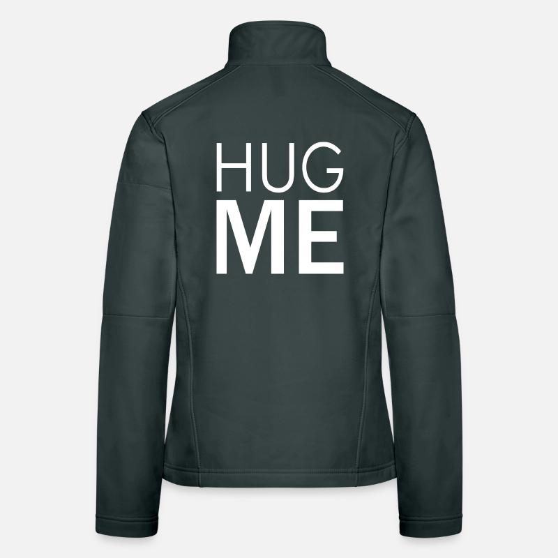 Hug Me (dark) Women's Softshell Jacket