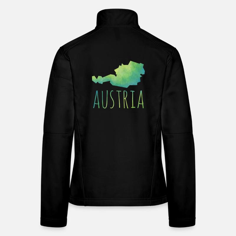 austria Veste en tissu softshell Femme
