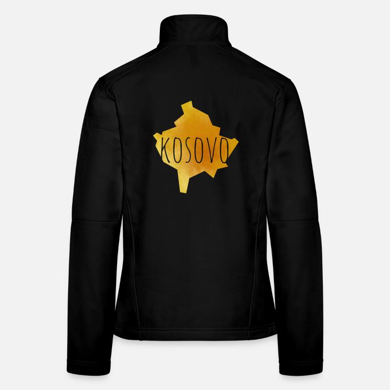 kosovo Veste en tissu softshell Femme