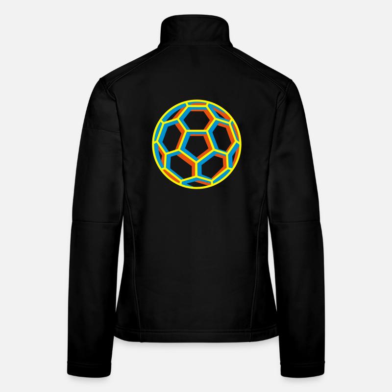 Handball - Frauen Softshelljacke - Schwarz