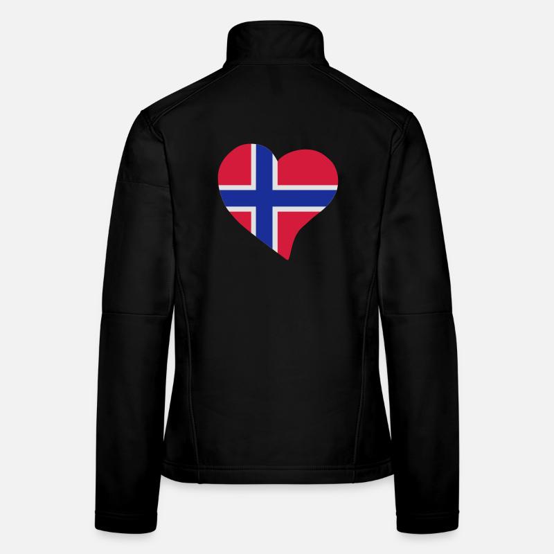 Norwegian Herz Frauen Softshelljacke