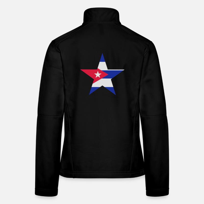 Cuban Sterne Frauen Softshelljacke