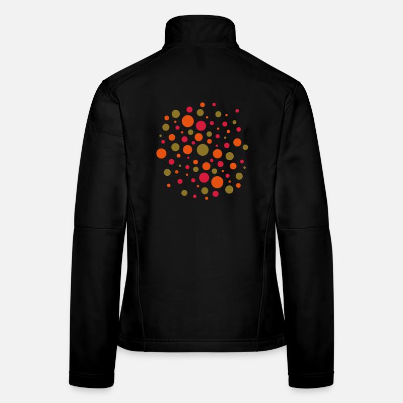 Dots Veste en tissu softshell Femme