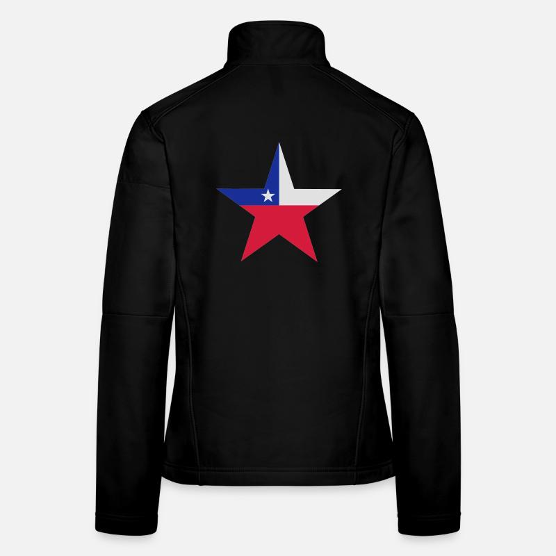 Étoile chilienne Veste en tissu softshell Femme