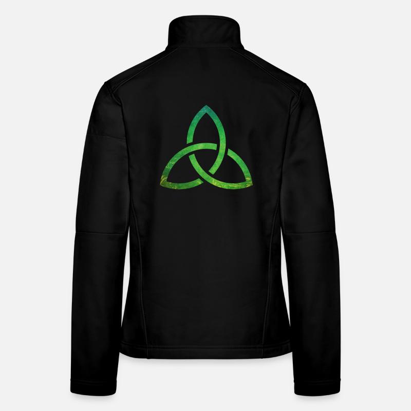 Celtic Knot Frauen Softshelljacke