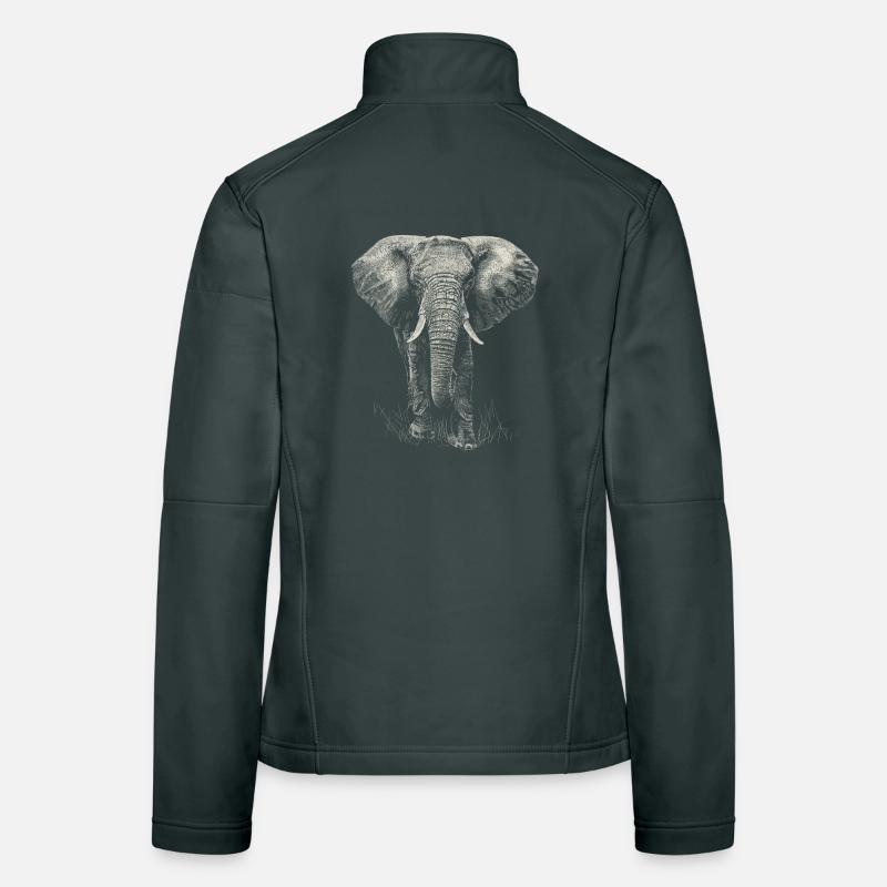 Elefant Frauen Softshelljacke