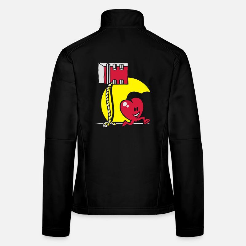 Unchained your heart Veste en tissu softshell Femme