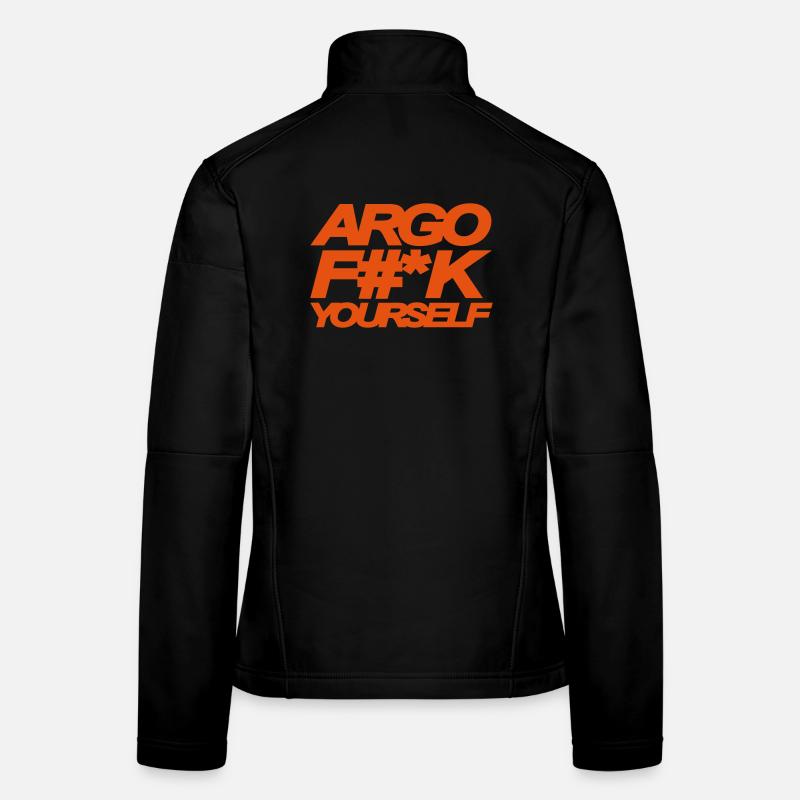 ARGO FICK DICH Frauen Softshelljacke