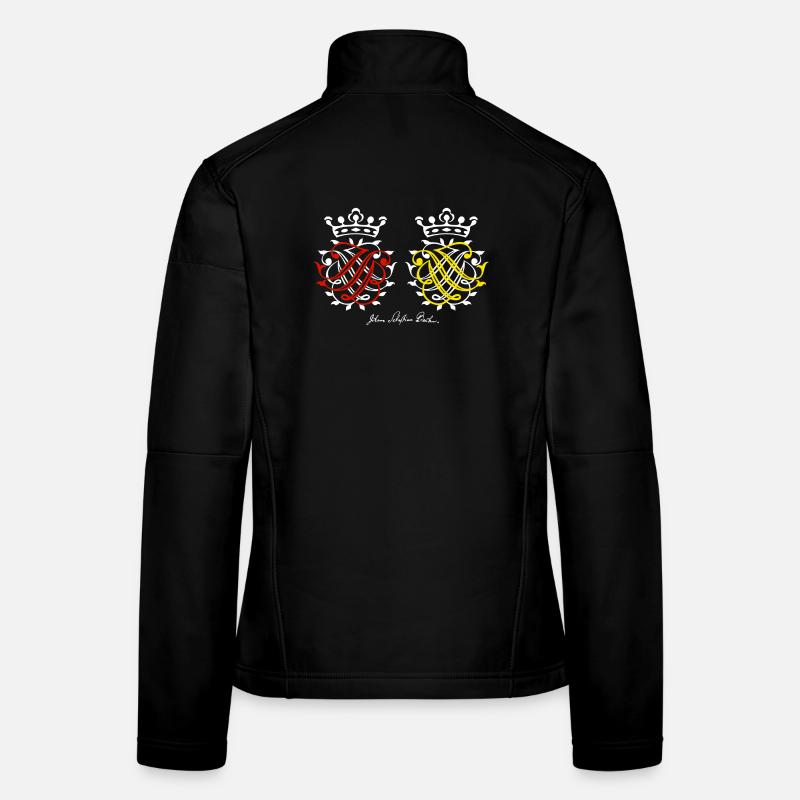 Johann Sebastian Bach Siegel Frauen Softshelljacke