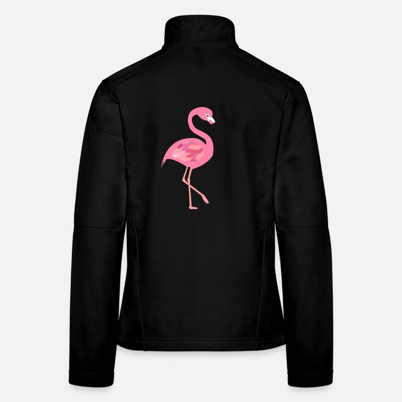 flamant Veste en tissu softshell Femme